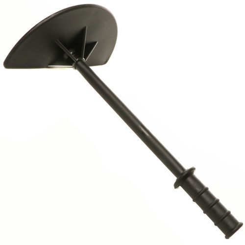 Concrete Truck Chute Scraper with Plastic Blade and Steel-Reinforced Handle