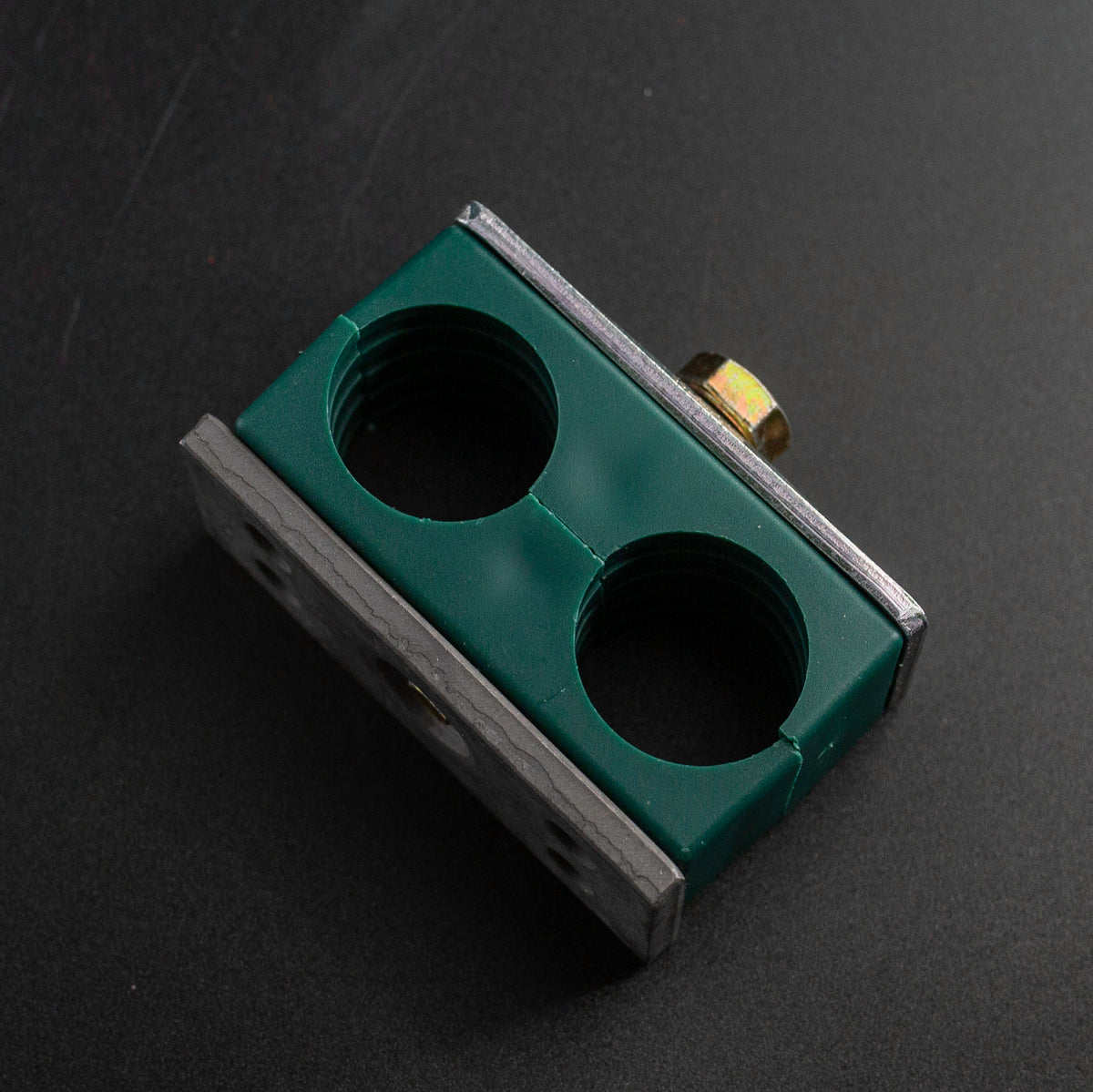 Twin Steel Hydraulic Line Clamp (Vibration Dampening)