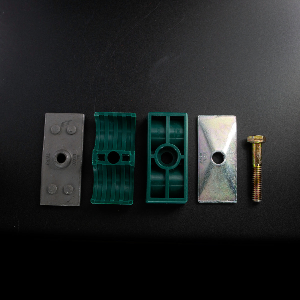 Twin Steel Hydraulic Line Clamp (Vibration Dampening)